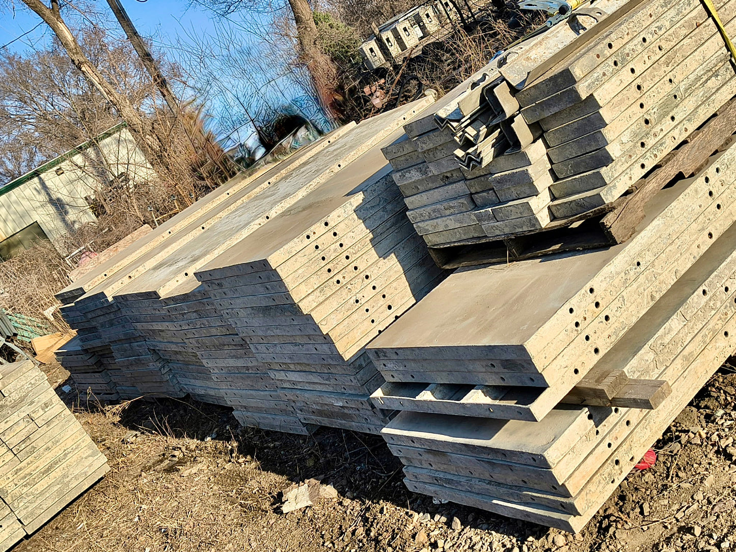 8' aluminum concrete forms