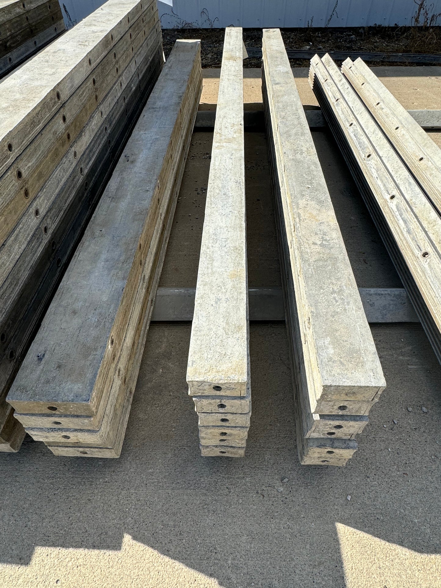 8' set of Wall-Ties Aluminum Concrete Forms