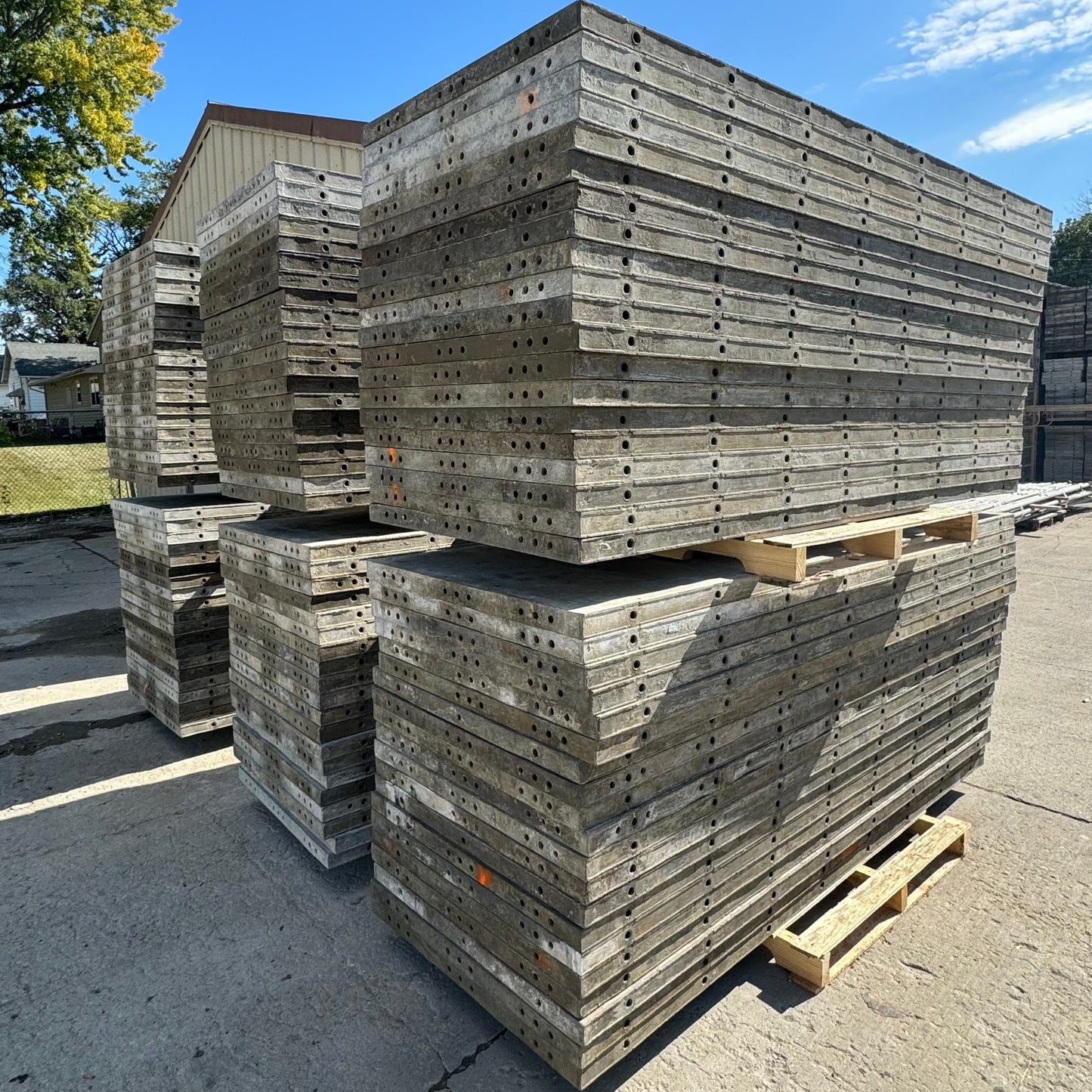 8' set of Wall-Ties Aluminum Concrete Forms