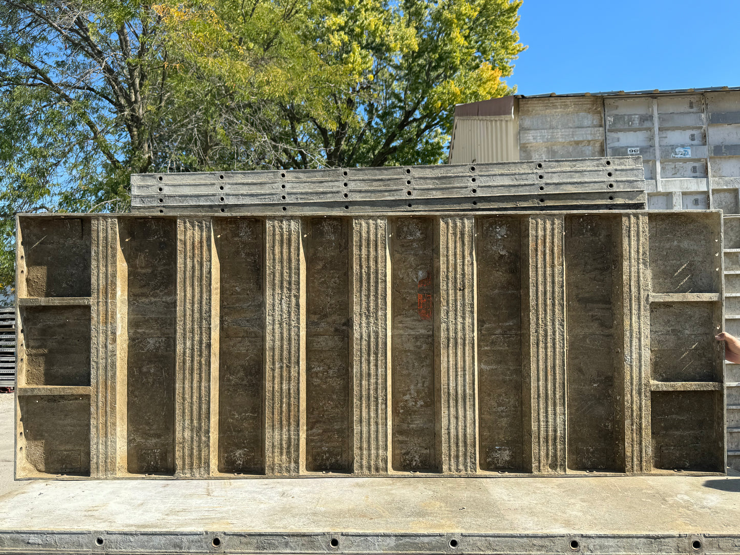 8' aluminum concrete forms