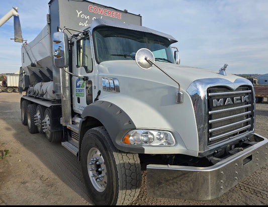2023 Mack Granite 10x4 Cementech C60 10-Yard Mobile Volumetric Concrete Mixer