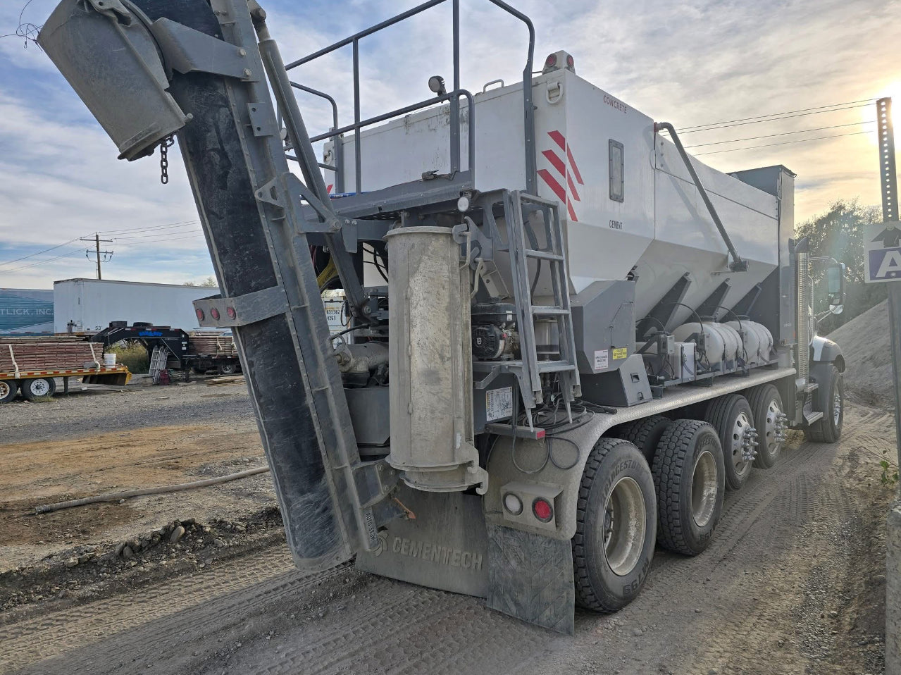2023 Mack Granite 10x4 Cementech C60 10-Yard Mobile Volumetric Concrete Mixer