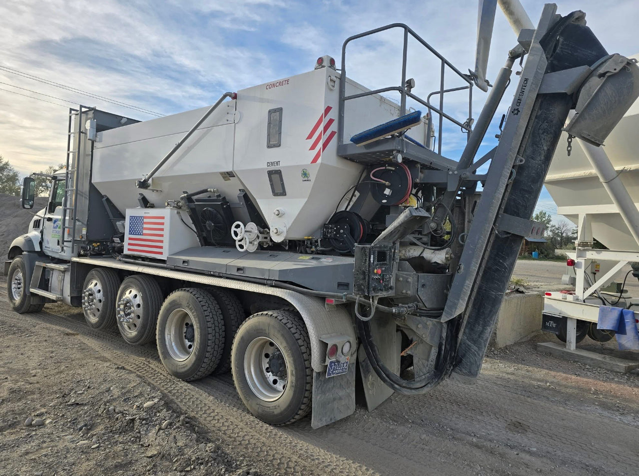 2023 Mack Granite 10x4 Cementech C60 10-Yard Mobile Volumetric Concrete Mixer