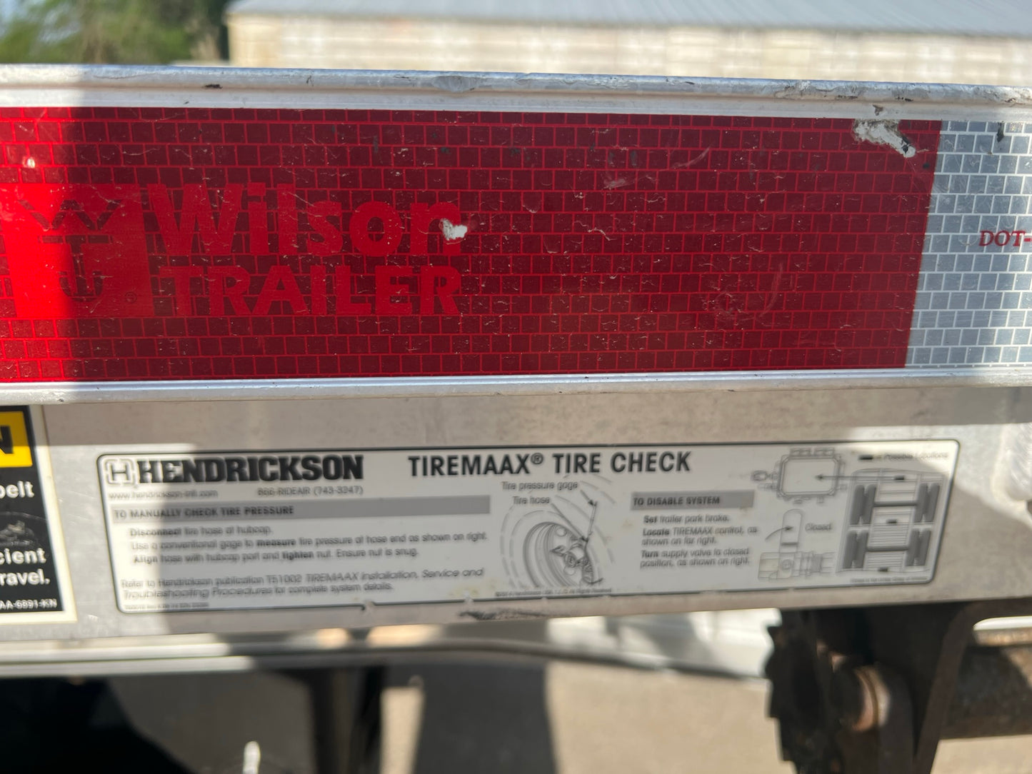 2017 Wilson 53′ Flatbed Trailer