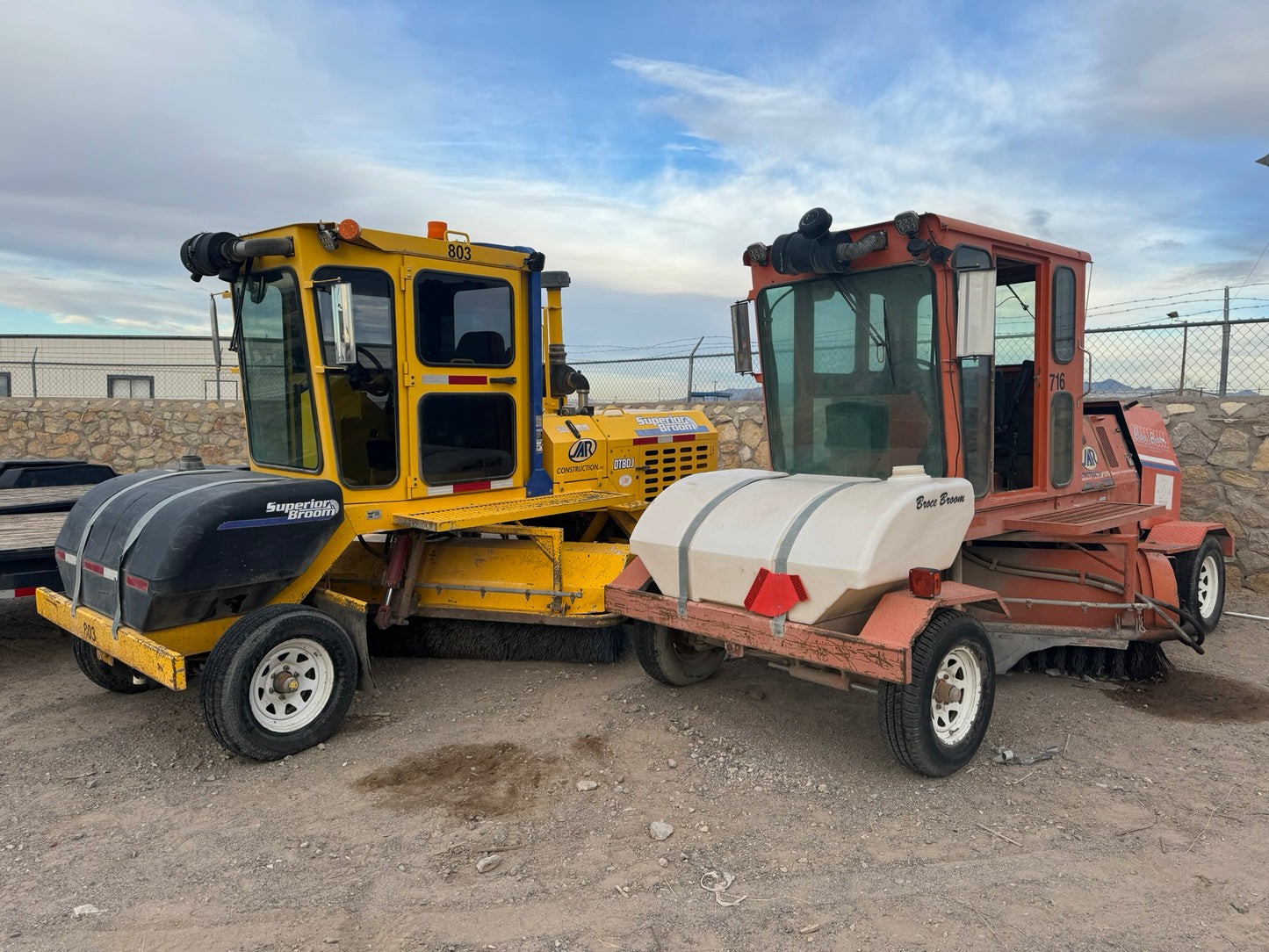 Heavy Construction Equipment from JAR Concrete & Paso Del Norte Materials