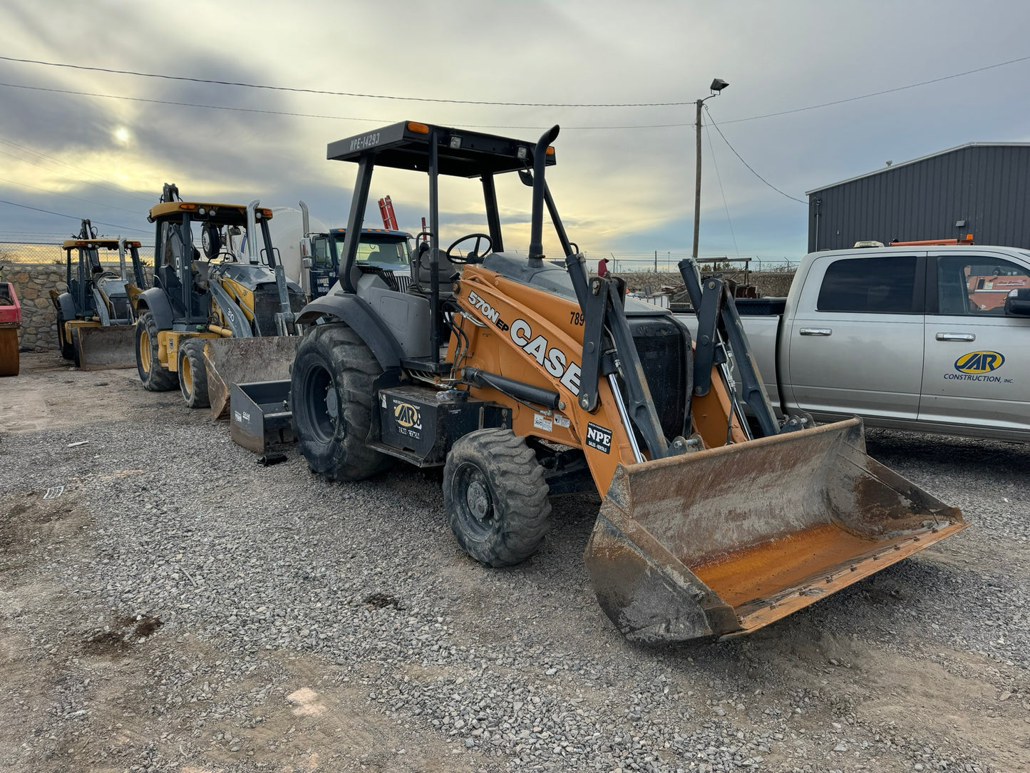 Heavy Construction Equipment from JAR Concrete & Paso Del Norte Materials