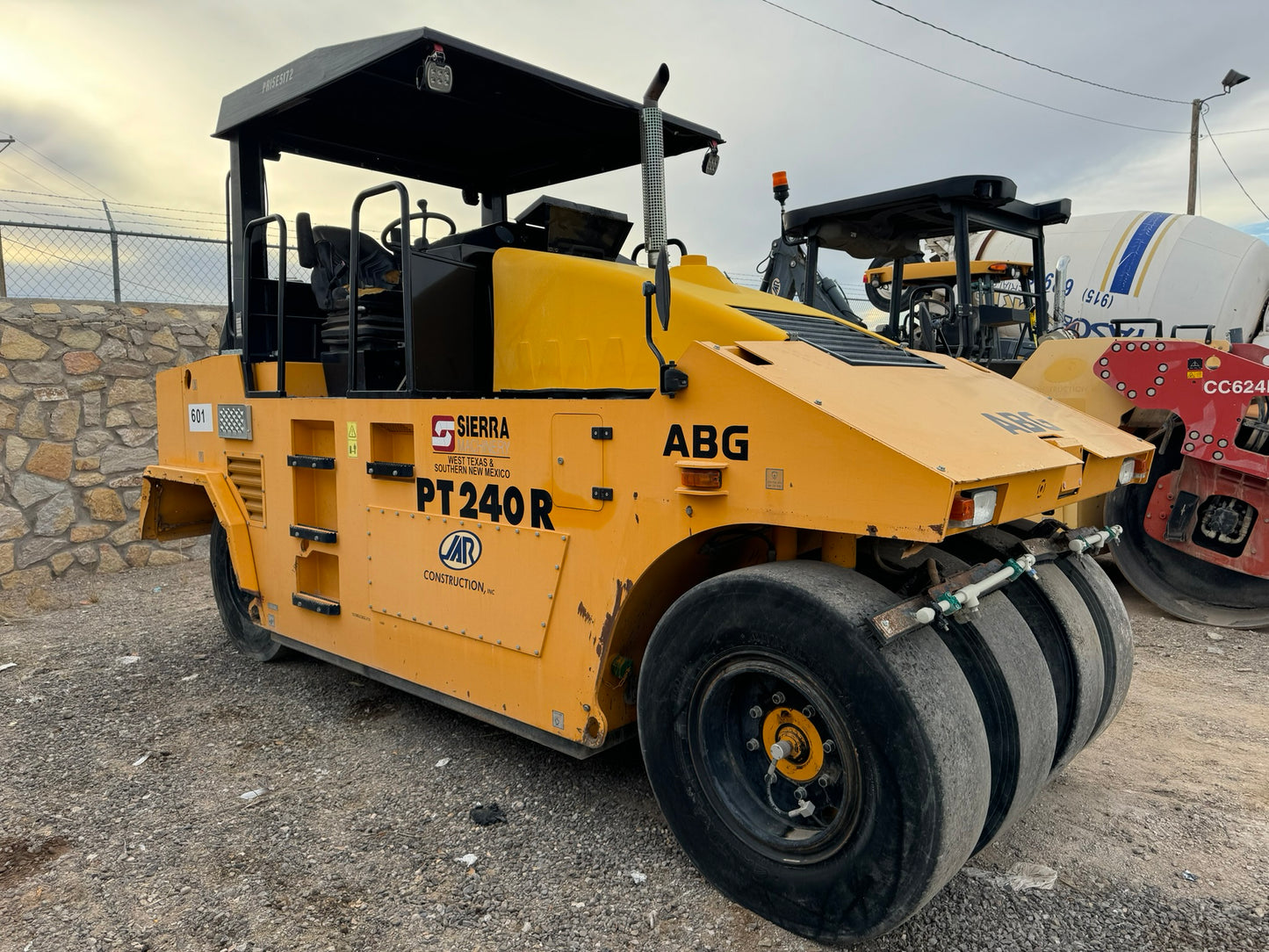 Heavy Construction Equipment from JAR Concrete & Paso Del Norte Materials