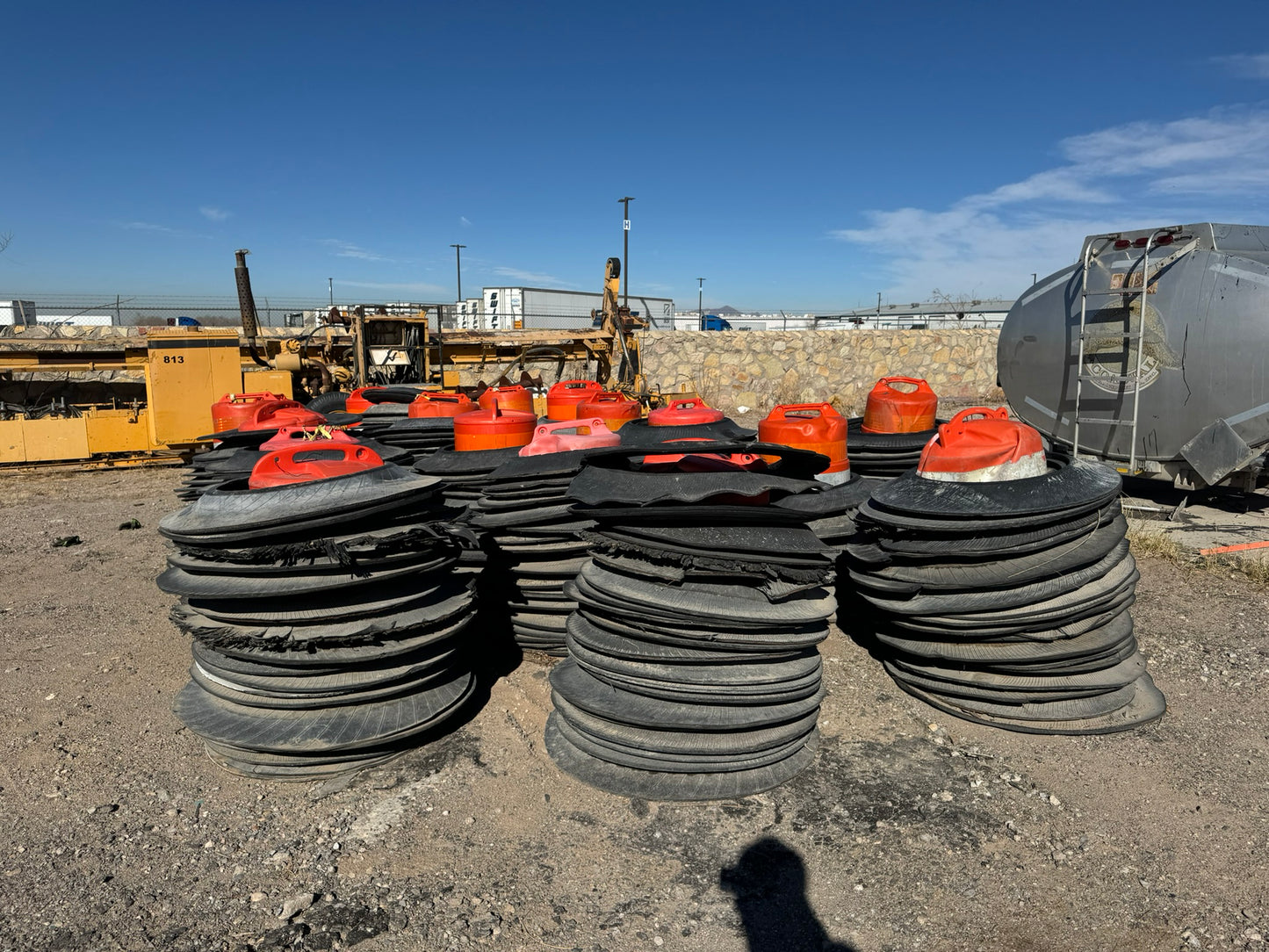 Heavy Construction Equipment from JAR Concrete & Paso Del Norte Materials