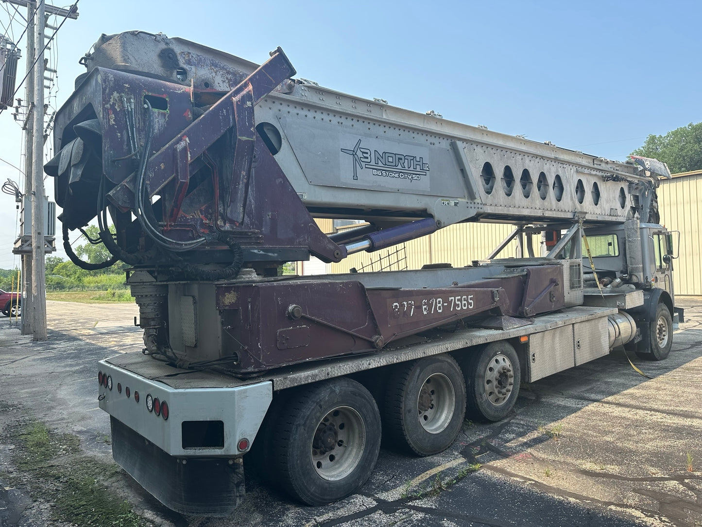 2007 Putzmeister TB110-18 On 2007 Mack MR688S