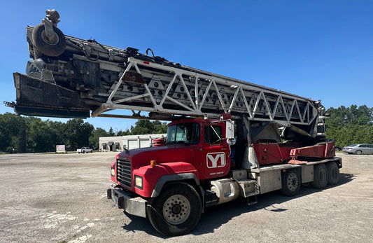 2004 Putzmeister TB-105 Telebelt Conveyor On 2004 Mack RB600 Truck