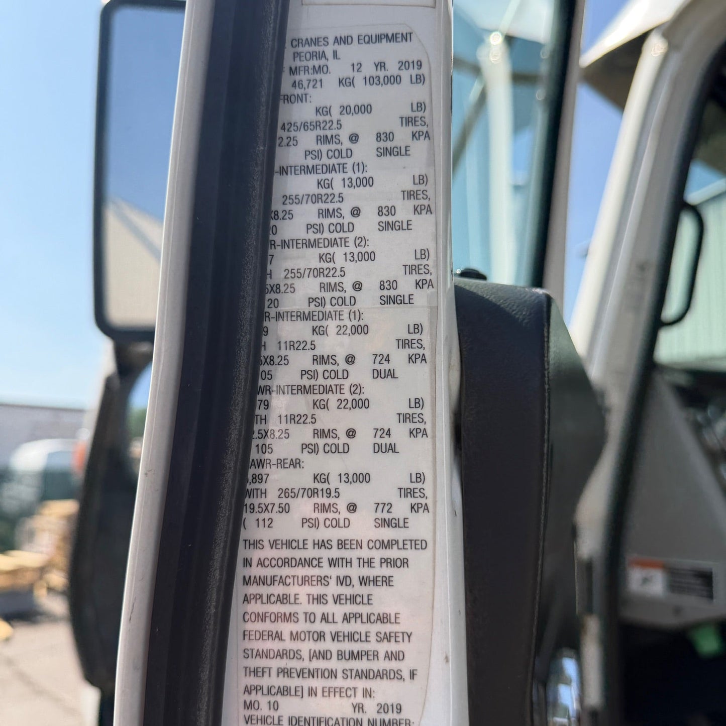 2019 Copma 450.5 Knuckle Boom Mounted on 2020 Western Star 4700SB Truck
