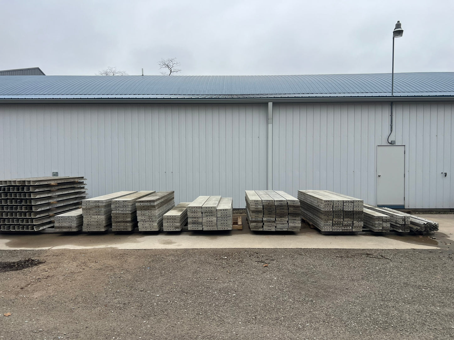 8' aluminum concrete forms