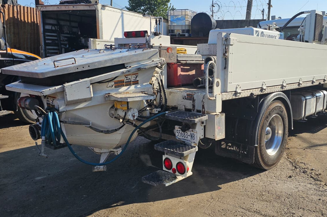 2022 Alliance JMP 60H Concrete Line Pump on 2023 Freightliner M2 Truck