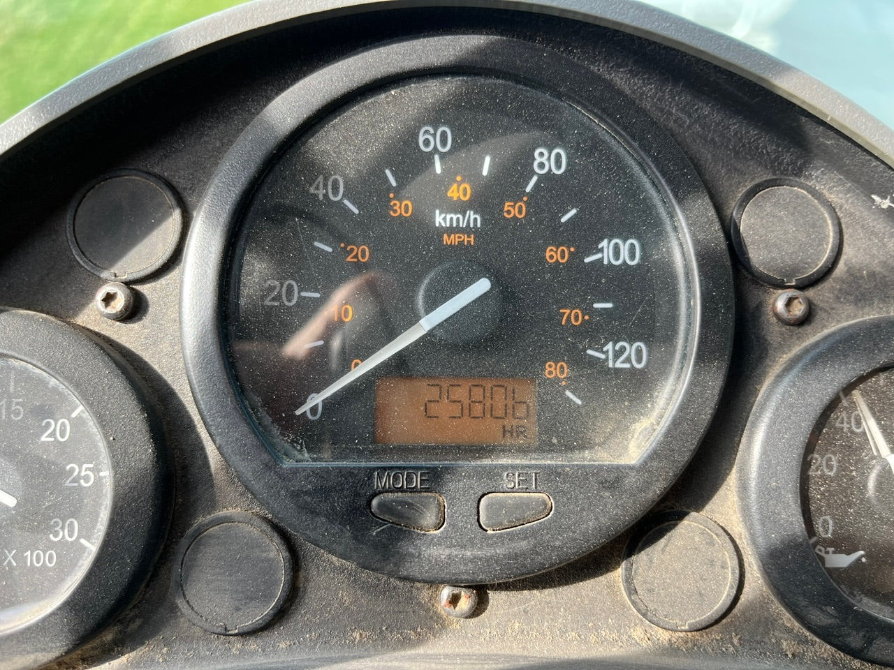 2008 KCP 32m on 2008 American LaFrance Concrete Pump Truck