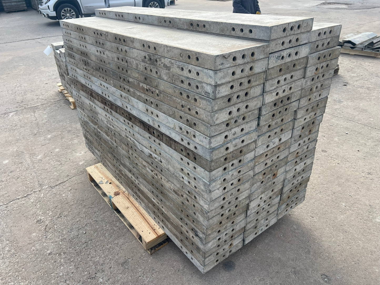 72" x 1' Precise Aluminum Concrete Forms