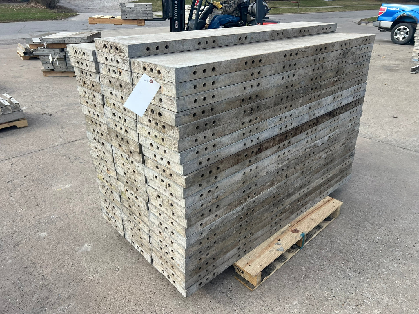 72" x 1' Precise Aluminum Concrete Forms