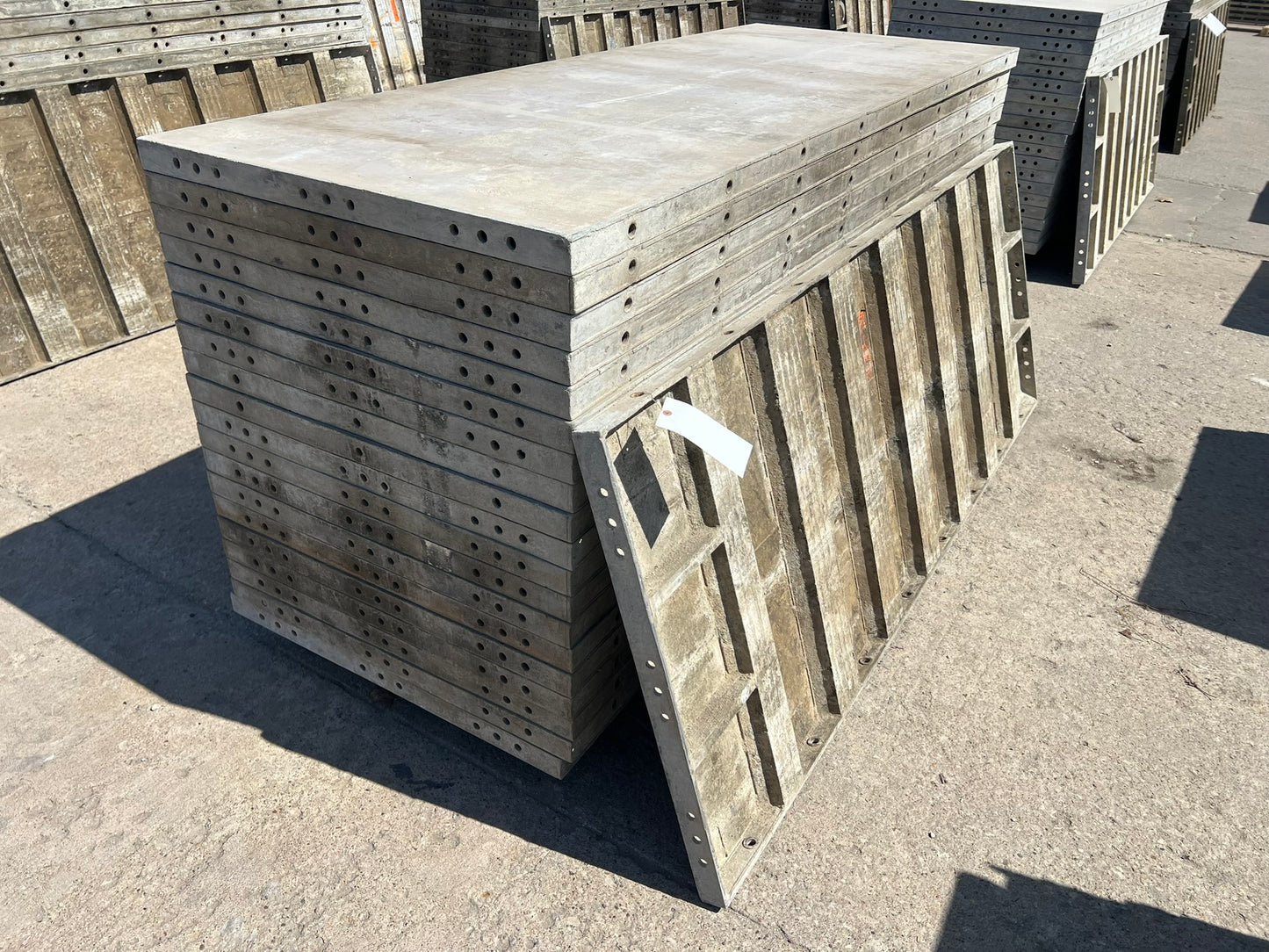 8' aluminum concrete forms