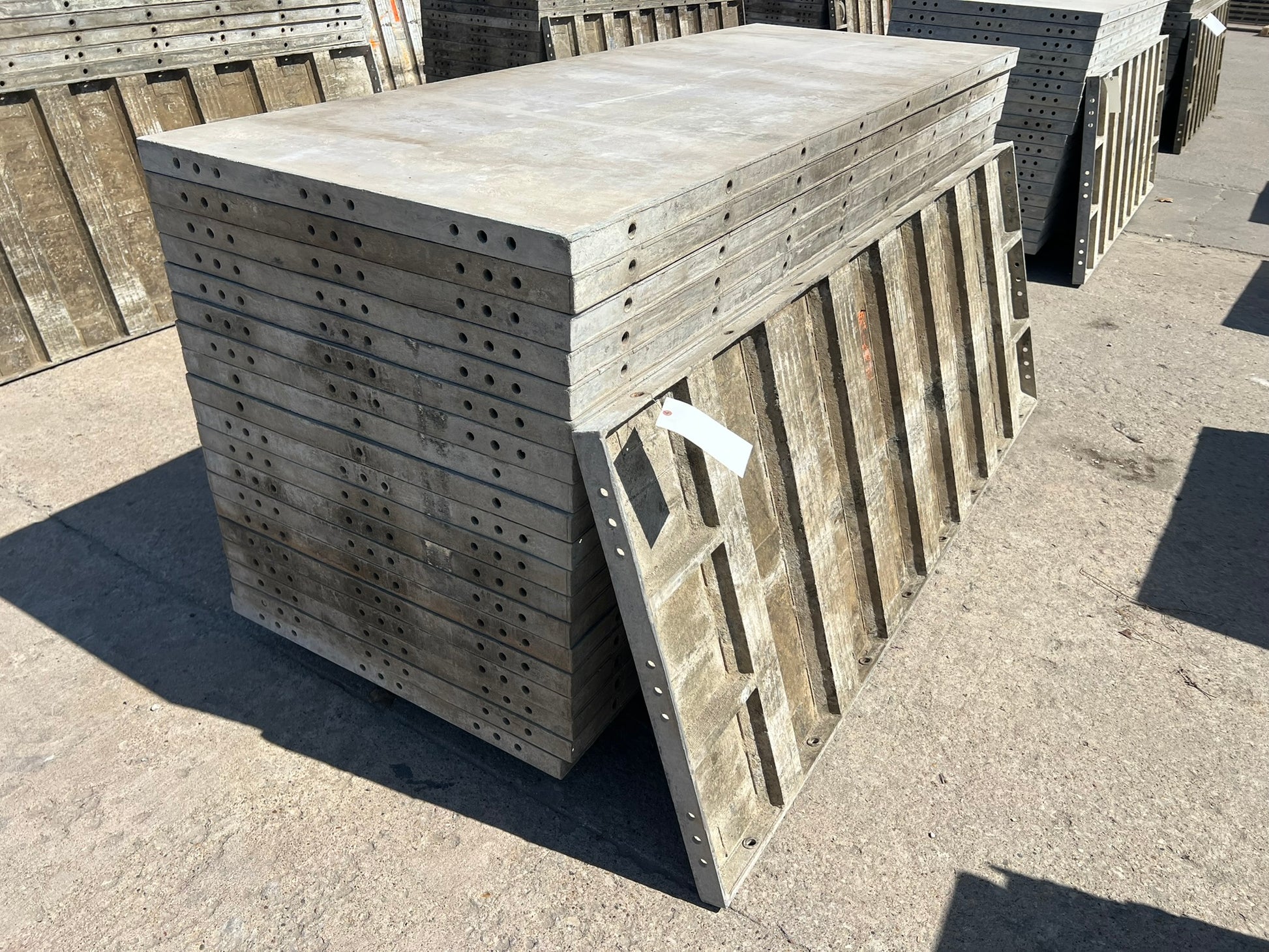 8' aluminum concrete forms