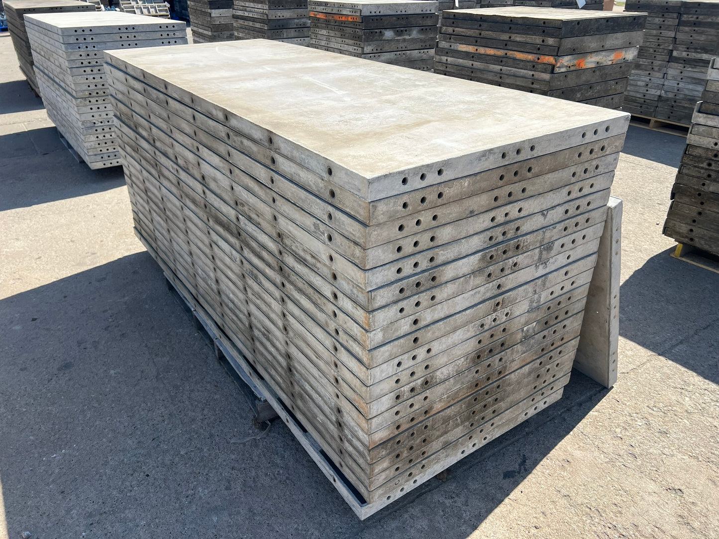 8' aluminum concrete forms