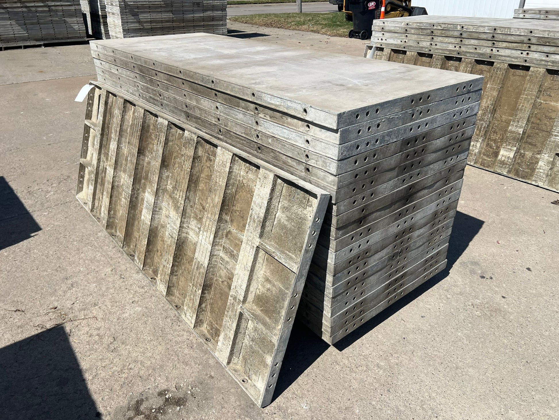 8' aluminum concrete forms