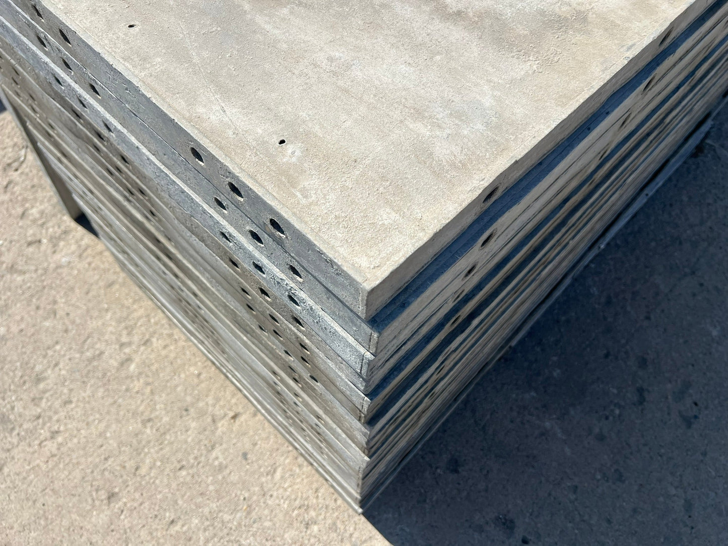 8' aluminum concrete forms