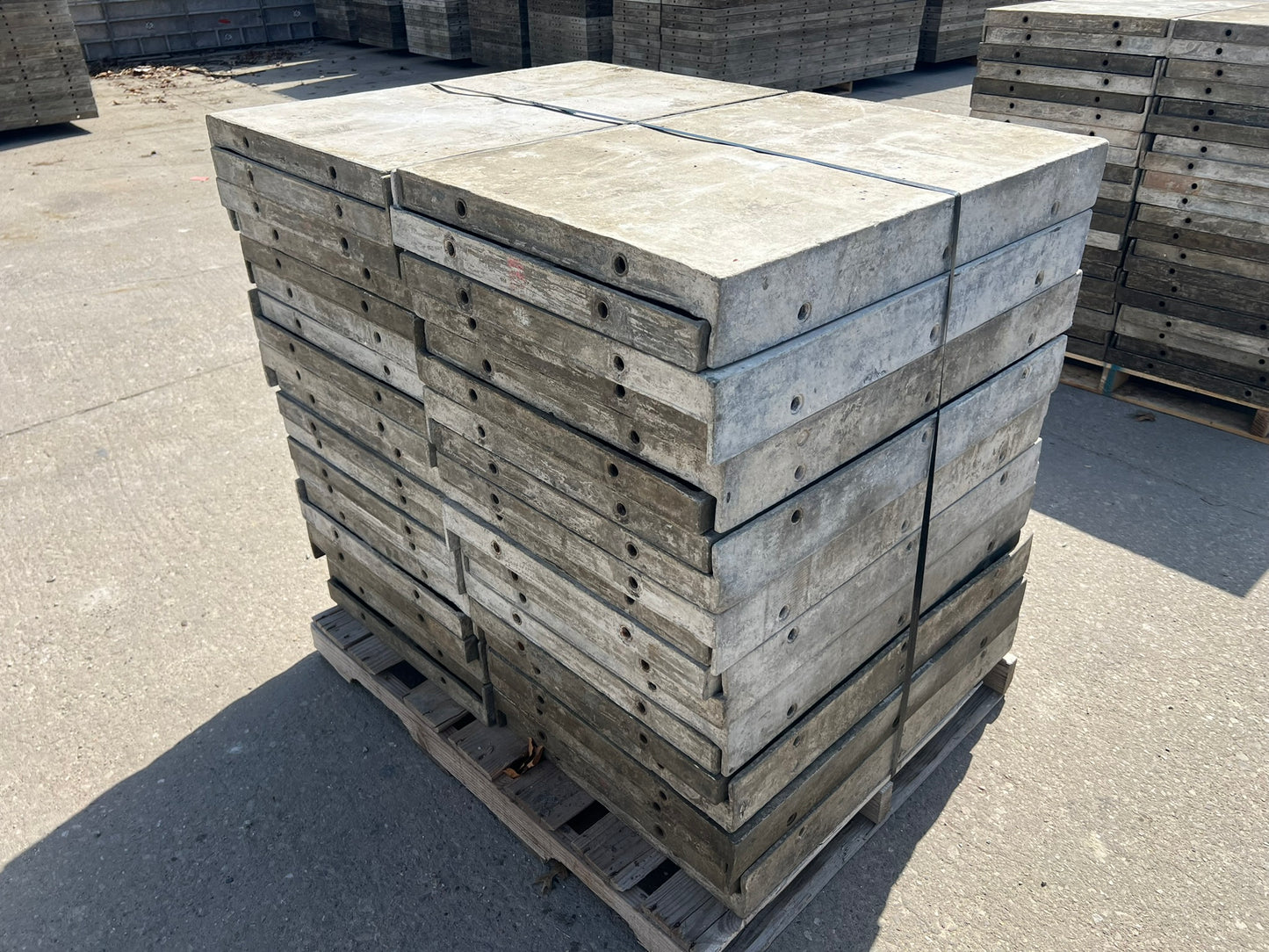 36" x 2' Smooth Aluminum Concrete Forms