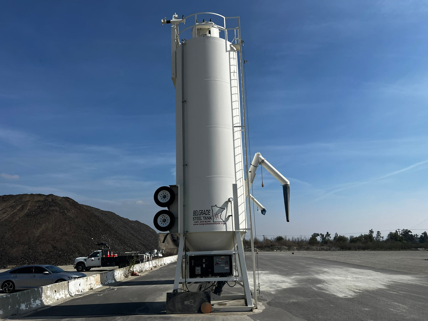 350 Barrel Portable Silo