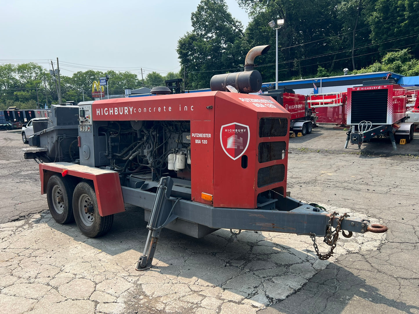 Concrete pump