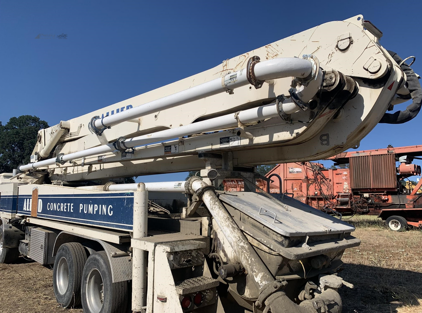 2001 Putzmeister 42m on 2001 Mack MR688 8x4 Concrete Pump Truck