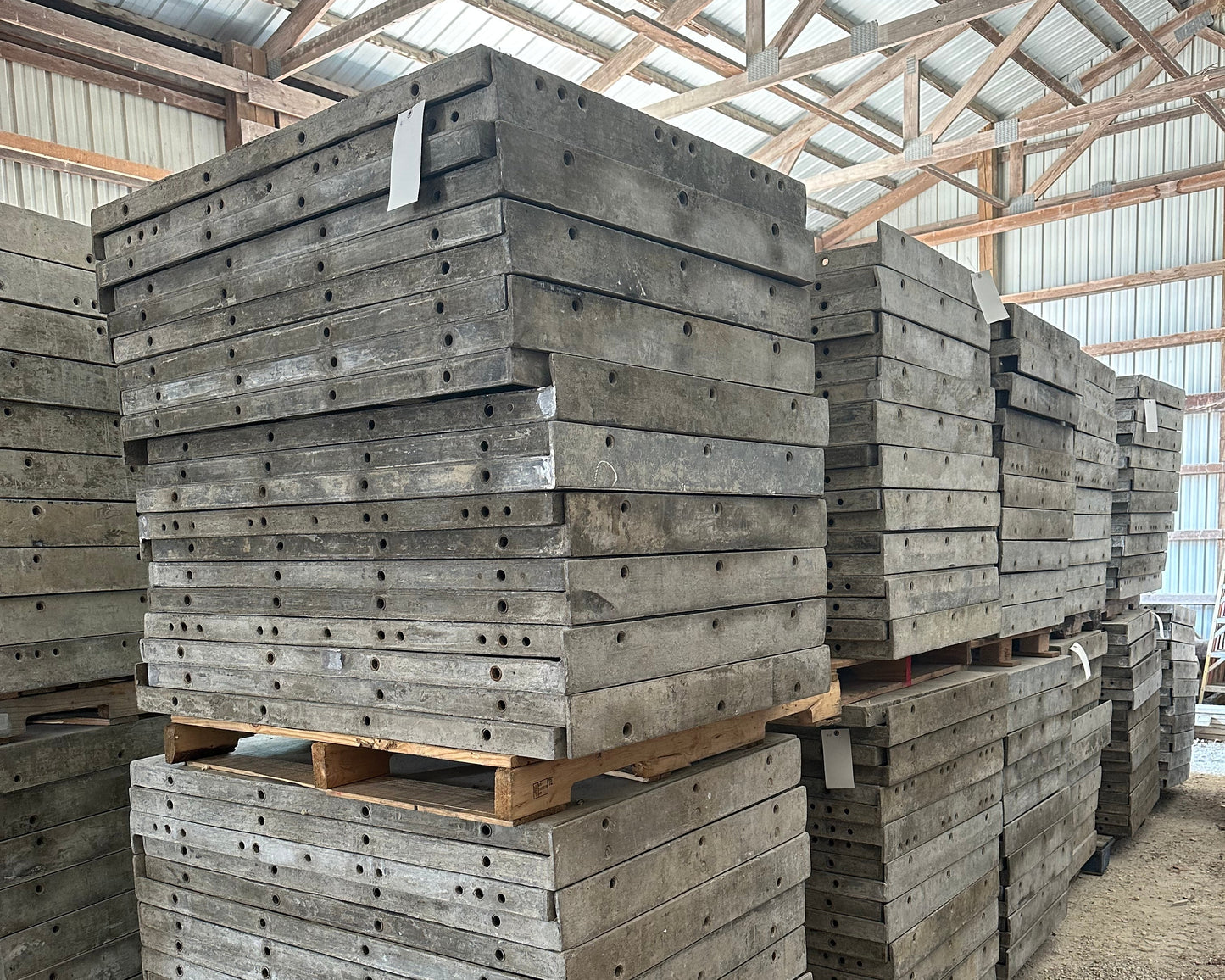 36" x 4' Aluminum Concrete Forms