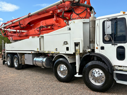 2007 Putzmeister 47m on 2007 Mack Concrete Pump Truck