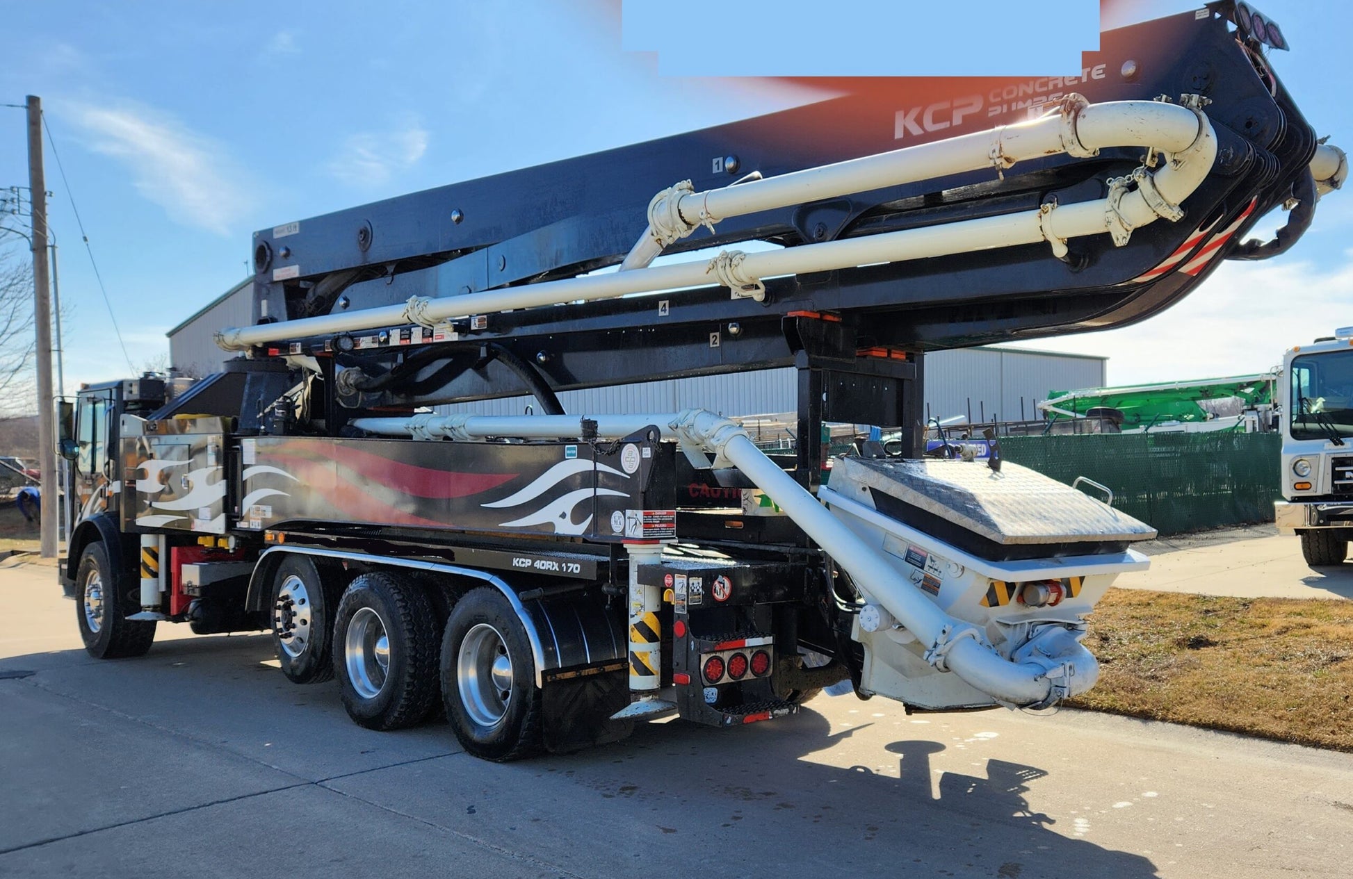 kcp fixed gear 2019 KCP 40m on 2019 Mack TE64 Concrete Pump Truck – BIC Auctions