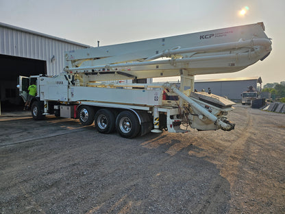 2022 KCP 40m on 2022 Mack TE104 Concrete Pump Truck