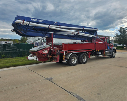 2021 KCP 38m on 2021 Mack Granite Concrete Pump Truck