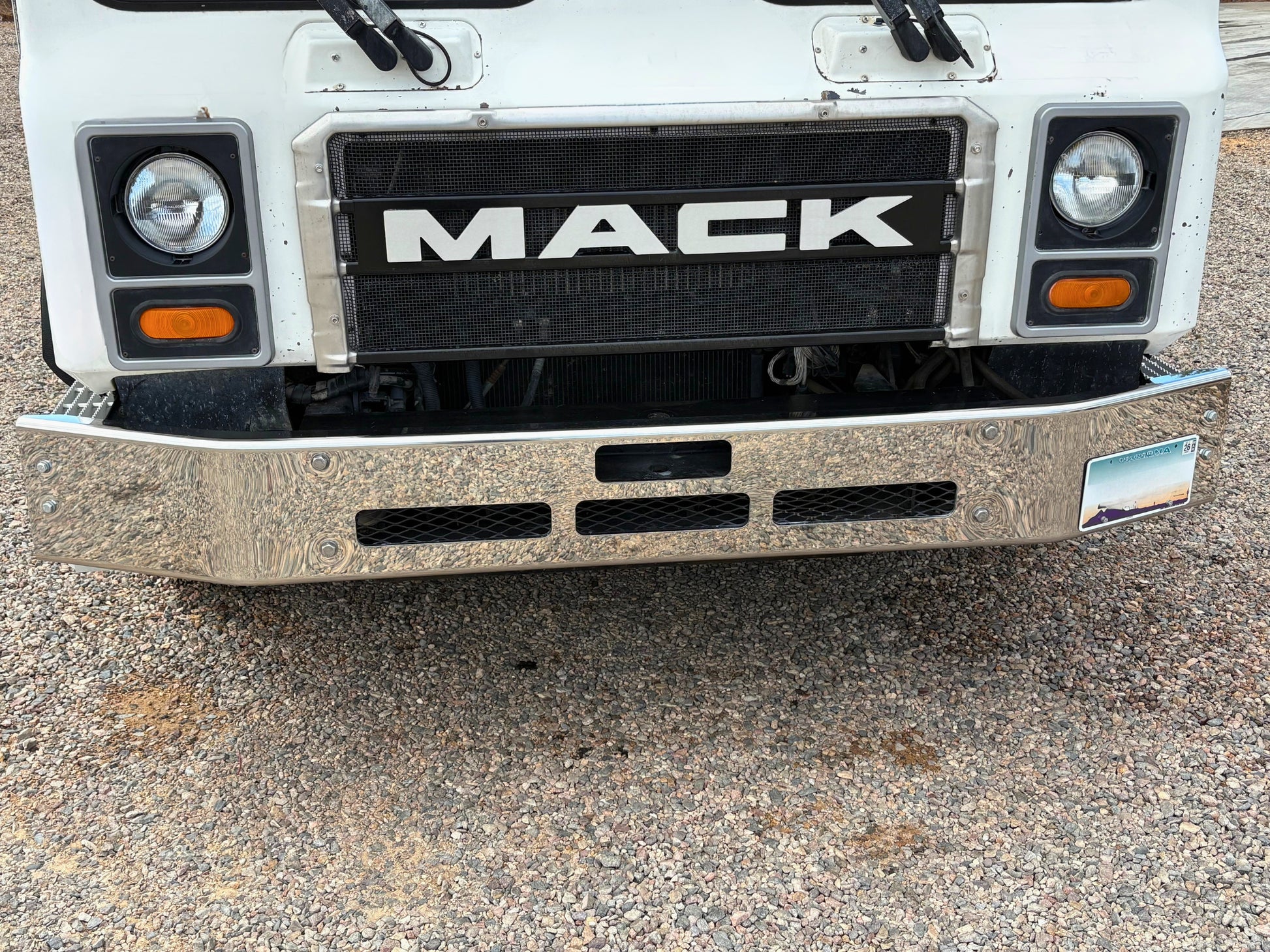 2007 Putzmeister 47m on 2007 Mack Concrete Pump Truck