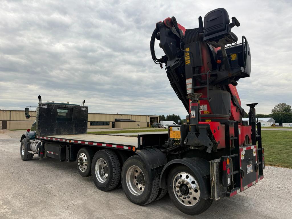 2018 Palfinger PK 40002 EH Knuckle Boom Crane Mounted on 2007 Kenworth T800B 10x4 Boom Truck
