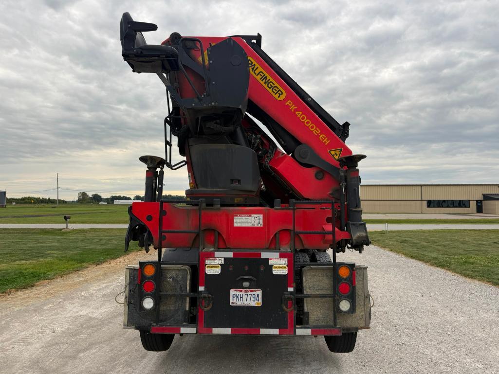 2018 Palfinger PK 40002 EH Knuckle Boom Crane Mounted on 2007 Kenworth T800B 10x4 Boom Truck