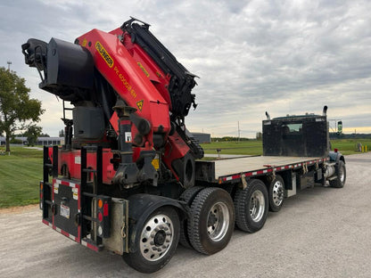 2018 Palfinger PK 40002 EH Knuckle Boom Crane Mounted on 2007 Kenworth T800B 10x4 Boom Truck