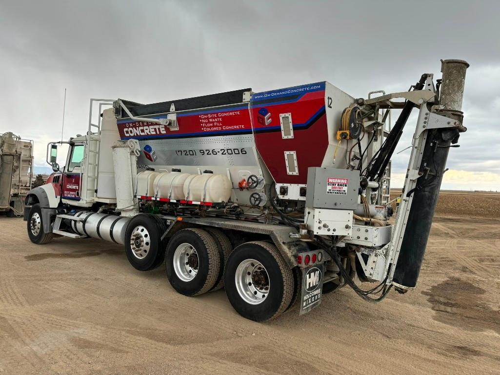 2016 Mack Granite GU713 8x4 Volumetric Concrete Mixer Truck