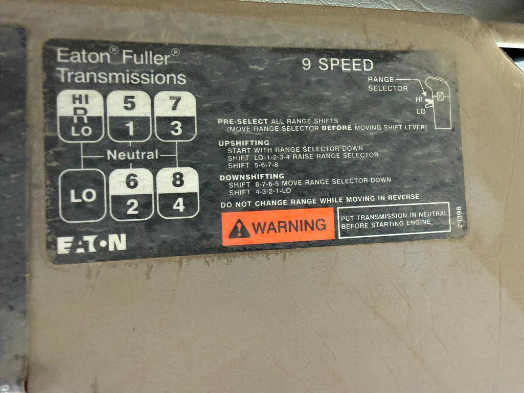 2001 Putzmeister Telebelt TB105 Mounted on 2001 HME 8x4 Truck