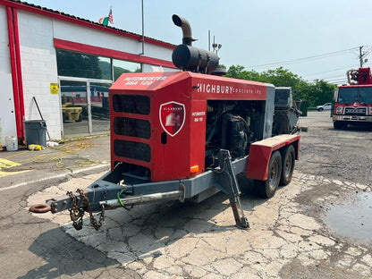 2015 Putzmeister BSA 120-D Trailer Mounted Concrete Pump
