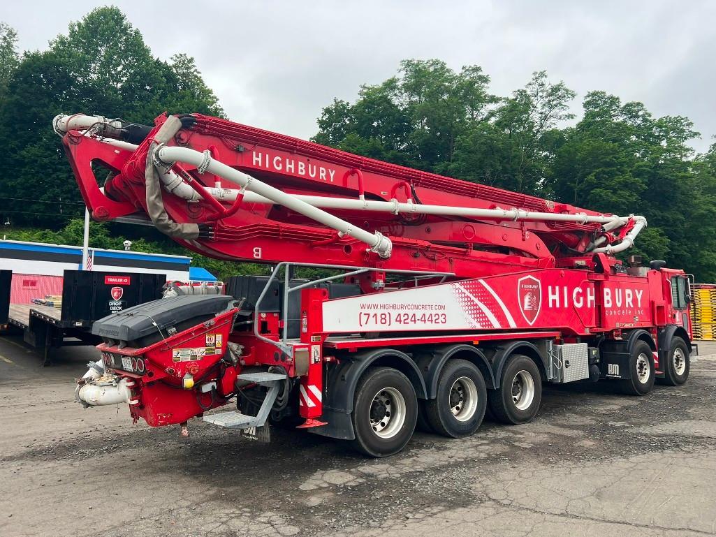 2021 Putzmeister 51m on 2020 Mack Terrapro Concrete Pump Truck