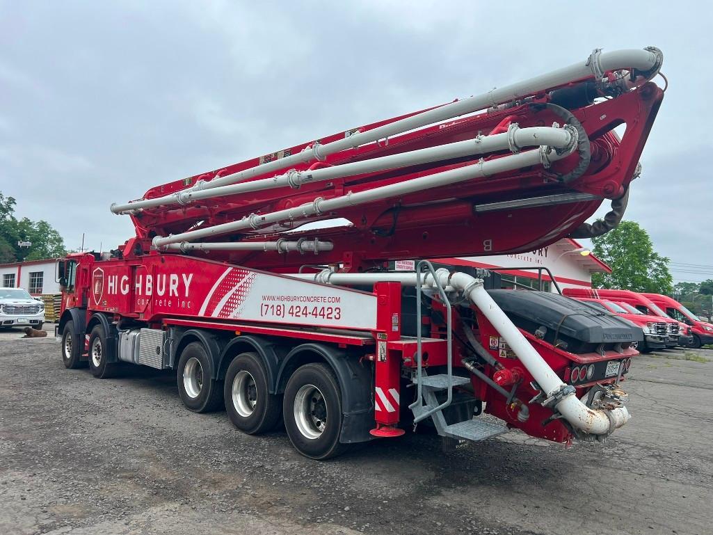 2021 Putzmeister 51m on 2020 Mack Terrapro Concrete Pump Truck