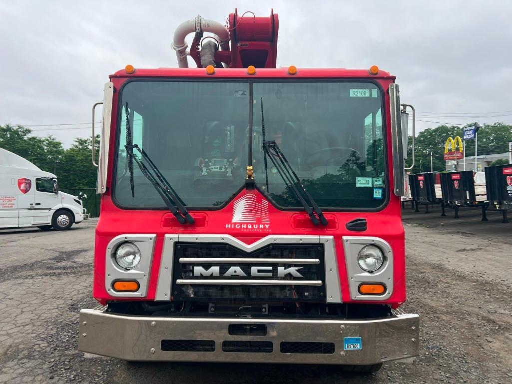 2021 Putzmeister 51m on 2020 Mack Terrapro Concrete Pump Truck