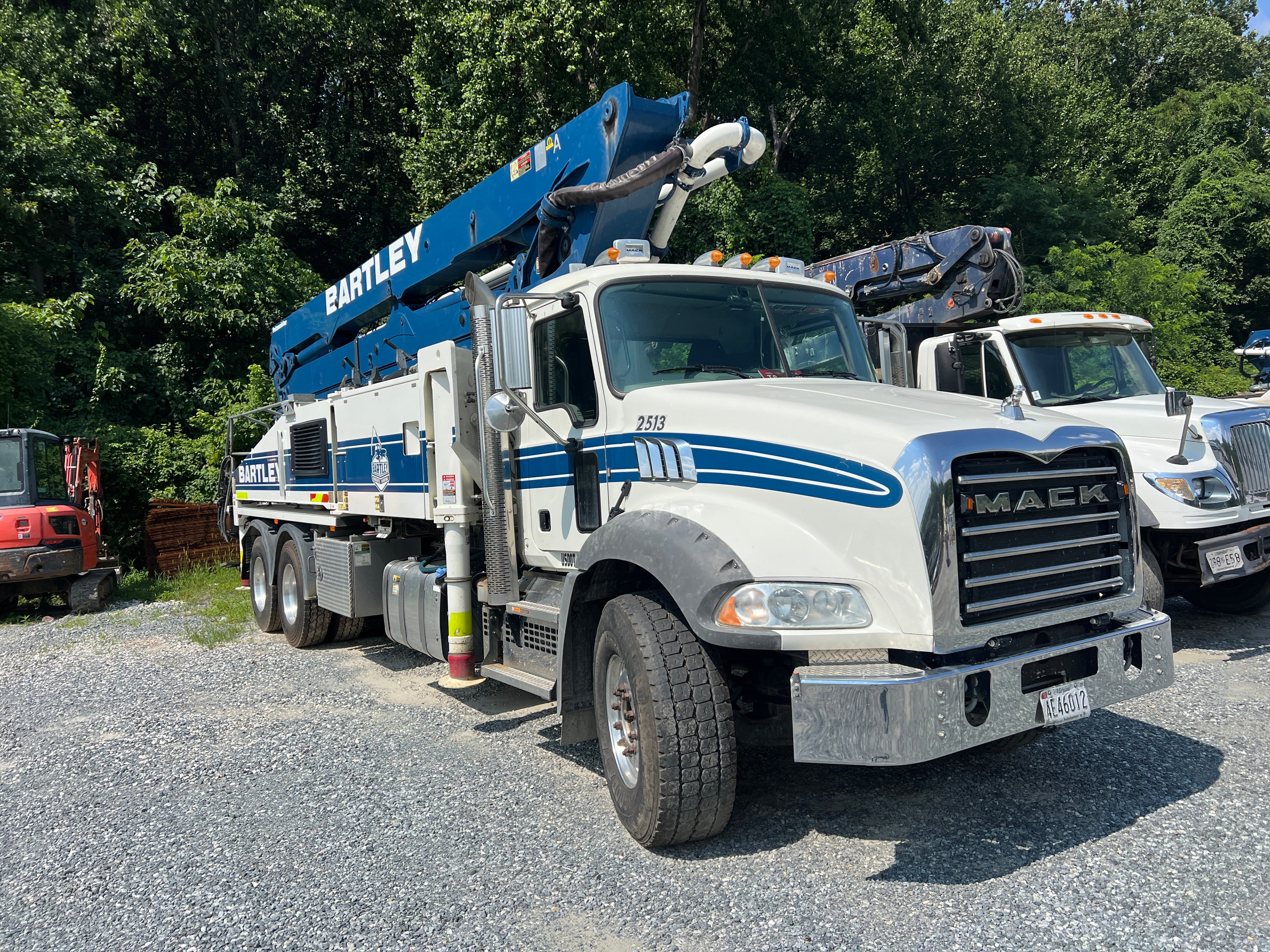 2022 Putzmeister 39m on 2021 Mack Granite Concrete Pump Truck