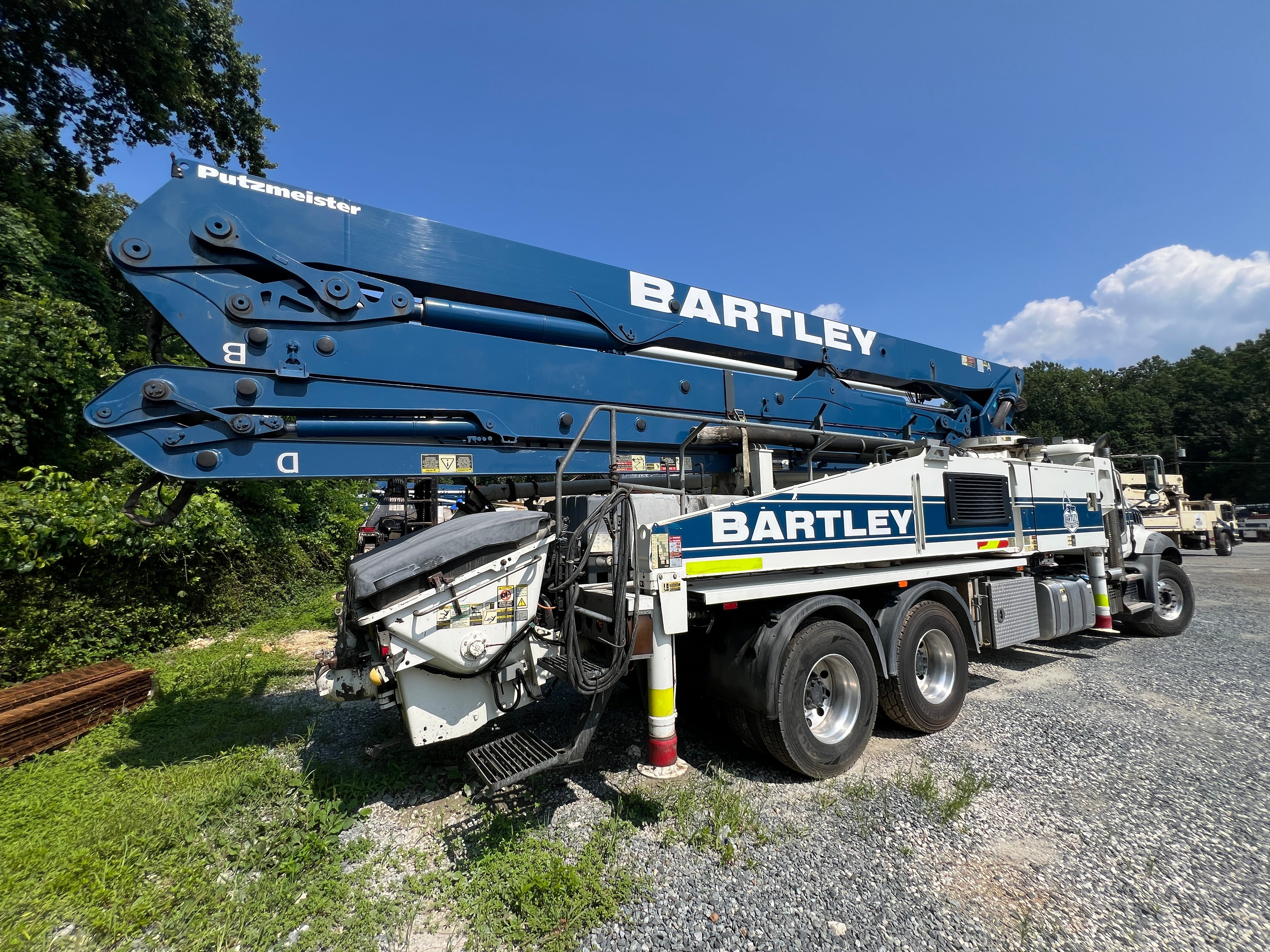 2022 Putzmeister 39m on 2021 Mack Granite Concrete Pump Truck
