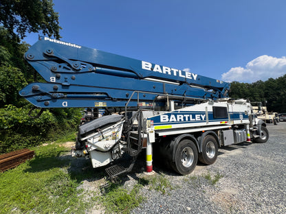 2022 Putzmeister 39m on 2021 Mack Granite Concrete Pump Truck