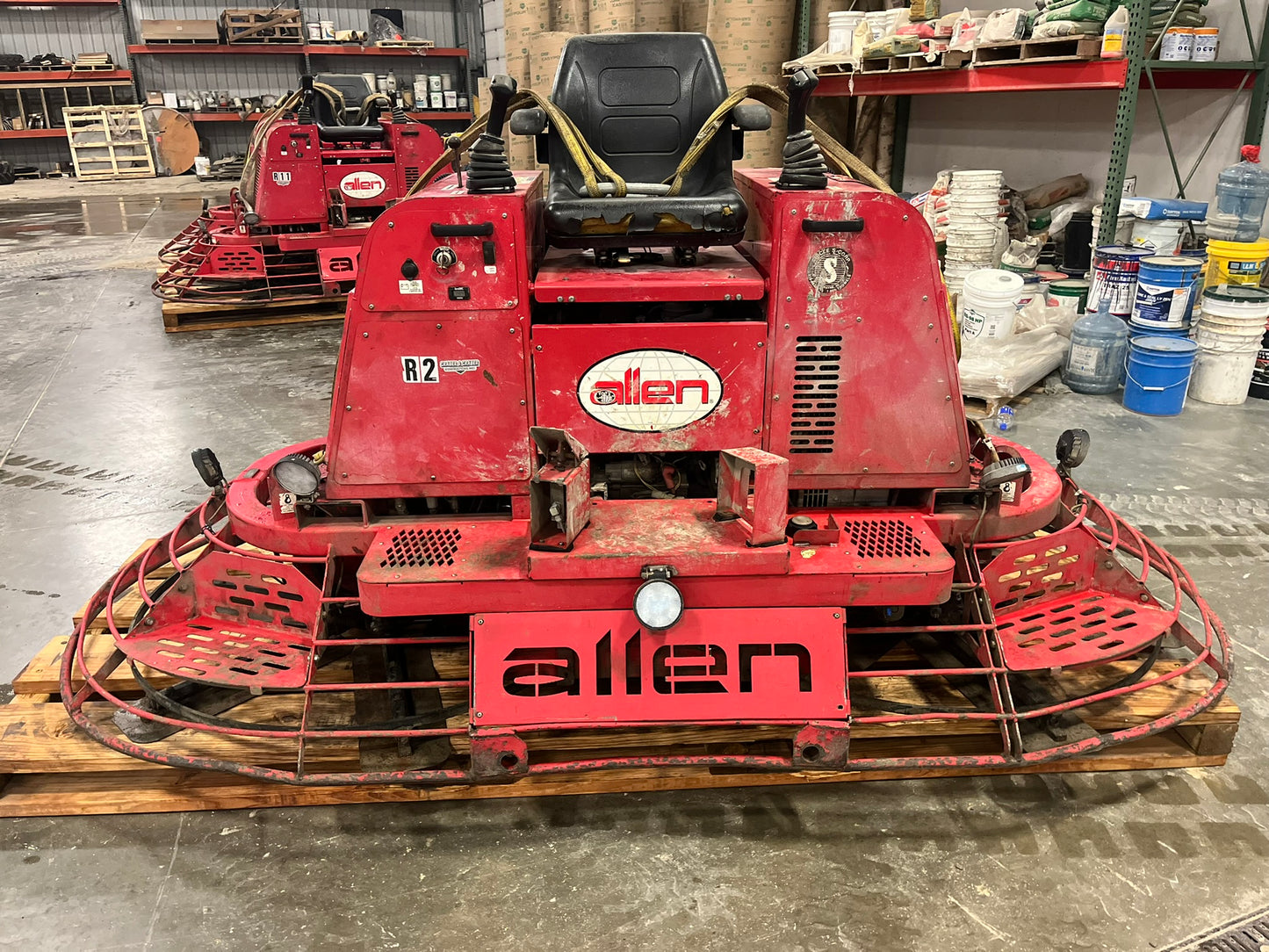 2014 Allen HDX750A Hydro 10' Ride-On Concrete Trowel