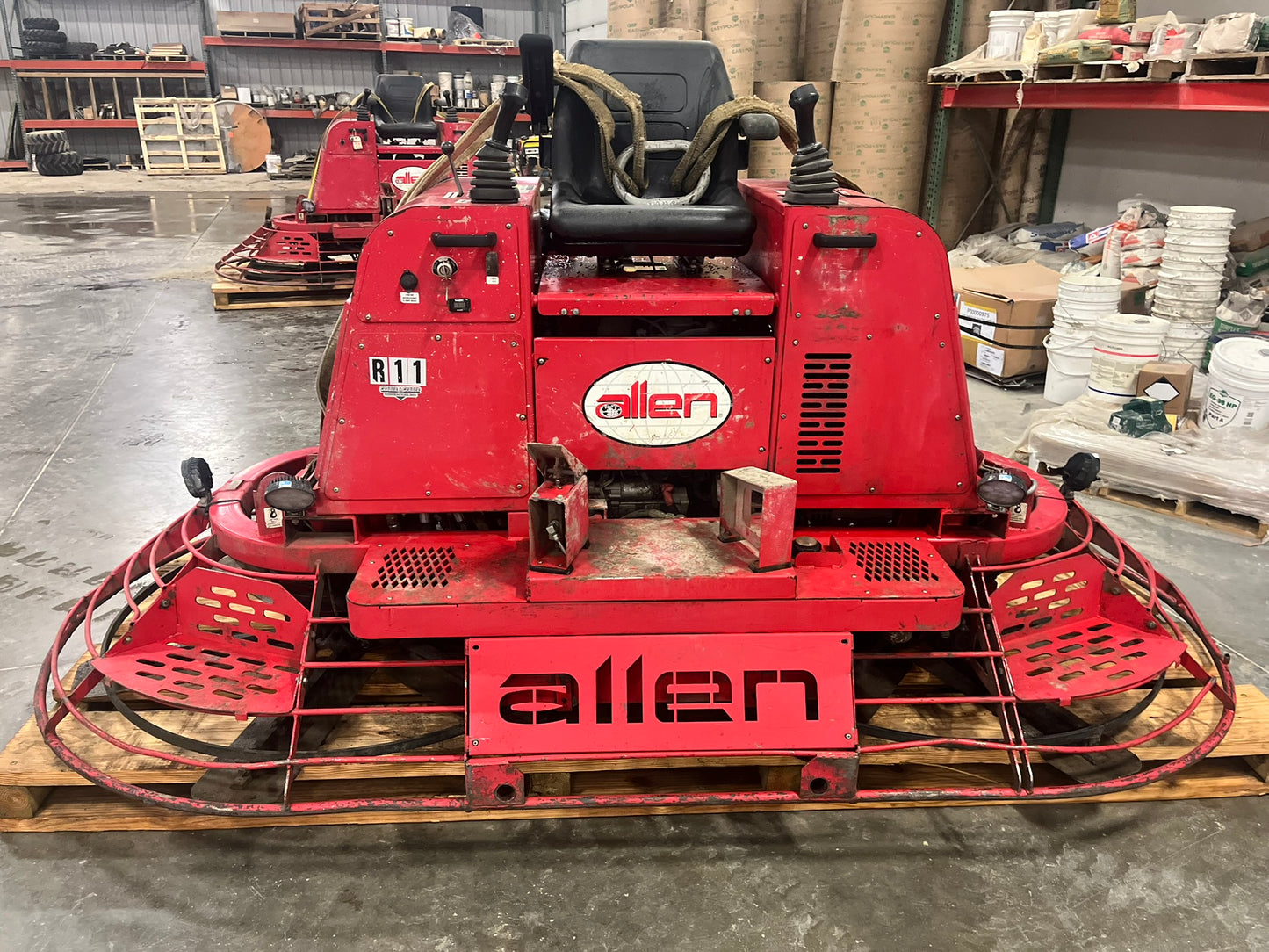 2012 Allen HDX750A Hydro 10' Ride-On Concrete Trowel