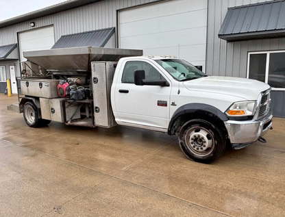 2011 Dodge Ram 5500HD Regular Cab Dually 4x4 with Mudjacking / Concrete Leveling Rig